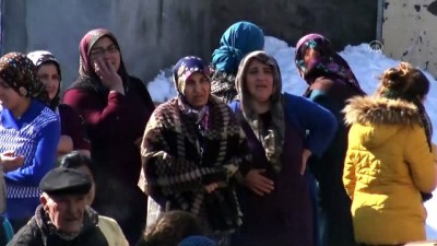 Tek katlı ev yandı - KARS 