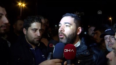 yargi sureci - Uber sürücülerinden darbedildiği iddia edilen meslektaşlarına destek eylemi - İSTANBUL  Videosu