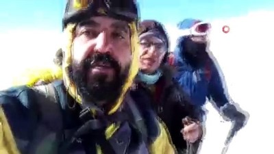 gunesli -  20 saatte 4 bin 58 metreye tırmandılar  Videosu