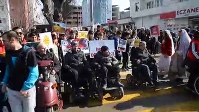 engelli vatandas - Iğdır'da 'Yaya Öncelikli Trafik' etkinliği Videosu