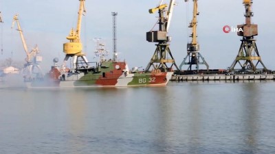 deniz kuvvetleri -  - Ukrayna'nın tatbikatı Azak Denizi'nde suları ısıttı Videosu