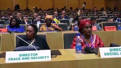 disisleri bakanlari - Afrika Birliği Komisyonu Başkanı Musa Faki Muhammed - ADDİS ABABA Videosu