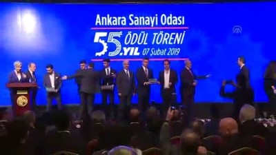 odul toreni - Ankara Sanayi Odası'nın 55. yıl ödül töreni - ANKARA  Videosu