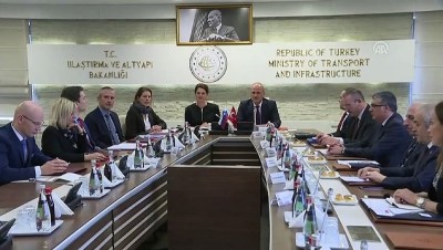 bakanlik - Bakan Turhan, Slovenya Başbakan Yardımcısı Bratuşek ile görüştü - ANKARA  Videosu