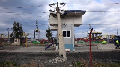 elektrik diregi - Hatay'da fırtına  Videosu