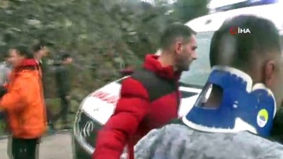  Antalya'da minibüsün çarptığı halk midibüsü devrildi: 7 yaralı 