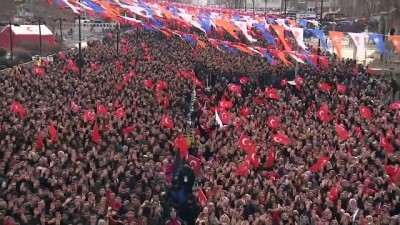 sivri biber - Cumhurbaşkanı Erdoğan: 'CHP, HDP, İYİ Parti, Saadet Partisi, dördü de el ele, kol kola yürüyorlar' - SİVAS Videosu