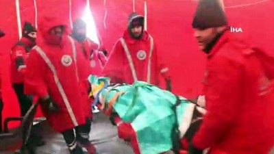 kurtarma tatbikati -  Kahramanmaraş'ta dondurucu soğukta UMKE’den kurtarma operasyonu  Videosu