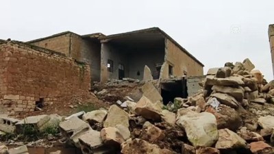 Rejim güçleri İdlib'de iki beldeyi tümüyle 'yıktı' - İDLİB 