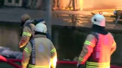 oksijen tupu -  Silivri'de tekstil fabrikasında yangın Videosu