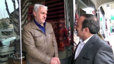 SP'nin Siirt Belediye Başkan adayı, tek başına seçim çalışmasını sürdürüyor 