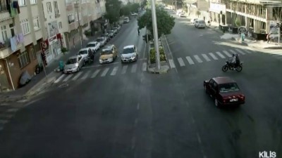Trafik kazaları MOBESE kameralarında - KİLİS