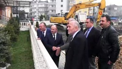 sicak asfalt -  Ünye’de trafiği rahatlatacak yolda çalışmalar devam ediyor Videosu