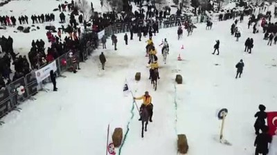 yaris - Çıldır Gölü'nde 'kış şöleni' - Hava çekimleri - ARDAHAN Videosu