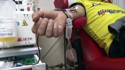 kan bagisi - Sporcular bağış için bir araya geldi  Videosu