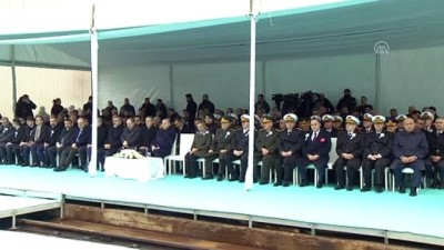 silah ambargosu - 'Test ve Eğitim Gemisi Ufuk'un Denize İniş Töreni - Milli Savunma Bakanı Akar - İSTANBUL  Videosu