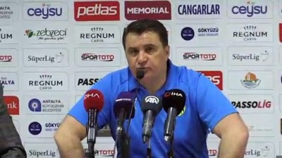 basin toplantisi - Antalyaspor-MKE Ankaragücü maçının ardından - Mustafa Kaplan - ANTALYA Videosu