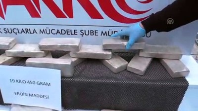Araca gizlenmiş 19 kilogram eroin ele geçirildi - ADANA 