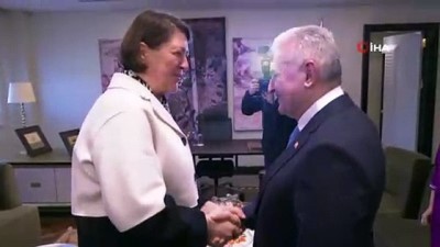  Binali Yıldırım, AB Komiseri Violetta Bulç ile bir araya geldi 