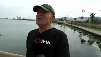 cay bahcesi -  Denize atlayan şahsı oltayla kurtardı Videosu