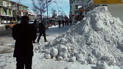 buz sarkitlari - Doğu Anadolu'da 6 ilde ekiplerin yoğun kar mesaisi - ERZURUM  Videosu
