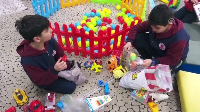 pelus oyuncak - El emeği ürünler çocuklara rengarenk oyuncak oldu - ANKARA  Videosu