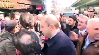 İstanbul Büyükşehir Belediye Başkan Adayı Yıldırım'a İstanbul'da yoğun ilgi 