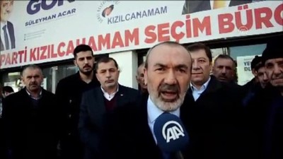 MHP Genel Başkan Yardımcısı Yıldırım Kızılcahamam’da - ANKARA 