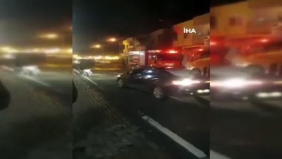  Nurdağı’nda iş yerinde yangın korkuttu