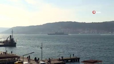 troy -  Rus ve Amerikan savaş gemileri Çanakkale Boğazı’ndan geçti Videosu