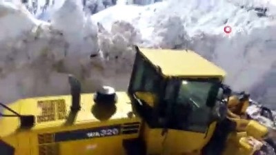  Sincik ilçesinde kar kalınlığı 4 metreye ulaştı