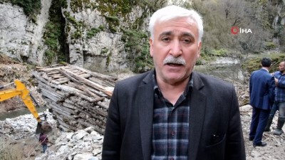 dere yatagi -  Asırlık ahşap köprü restore ediliyor  Videosu