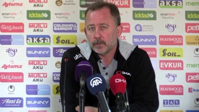 forma - Aytemiz Alanyaspor - Büyükşehir Belediye Erzurumspor maçının ardından - ANTALYA Videosu
