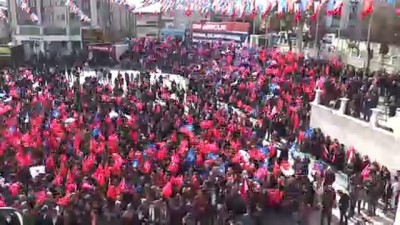 miting alani - Soylu: 'Amaçları 31 Mart seçimlerine kadar Türkiye'yi sarsmak'' - SİVAS Videosu