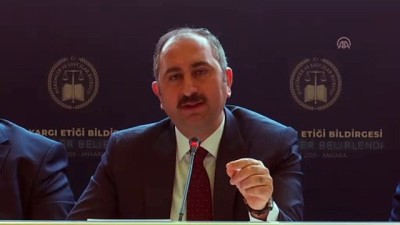 sadaka - Adalet Bakanı Gül: 'Adalet ve doğruluk dairesi içerisinde kalan her şeyin yanındayız' - ANKARA  Videosu