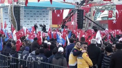 AK Parti mitingi - Bakan Turhan ve Eski AB Bakanı Bağış - HAKKARİ