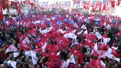 miting alani - Cumhurbaşkanı Erdoğan: 'Çukur terörünün izlerini silmiş bir Hakkari gördüm' - HAKKARİ Videosu