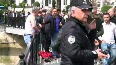 saglik ekibi -  Nehir kenarındaki intihar girişimi son anda engellendi  Videosu