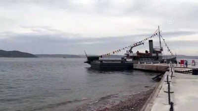 sahil guvenlik - Rus askeri kargo gemisi Çanakkale Boğazı'ndan geçti - ÇANAKKALE  Videosu