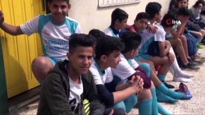 futbol turnuvasi -  Türk ve Suriyeli çocukların kardeşlik turnuvasında “birliktelik” kazandı Videosu