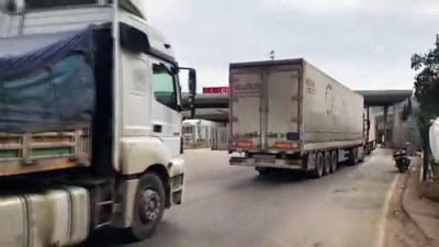 hanli - Cilvegözü Sınır Kapısı'nda yoğunluk - HATAY  Videosu