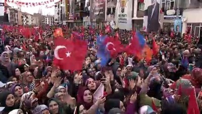 miting alani - Cumhurbaşkanı Erdoğan: 'Eymir Gölü ile Mogan'ı birbirine bağlayan Ankara'nın en güzel millet bahçesini yapıyoruz' - ANKARA Videosu