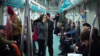 banliyo tren hatti -  Gebze - Halkalı trenine ilk günden yoğun ilgi  Videosu