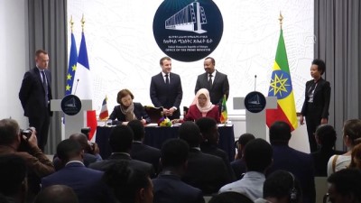 taahhut - Macron'dan Etiyopya'da askeri iş birliği vurgusu - ADDİS ABABA  Videosu