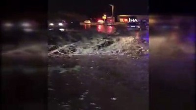 toprak kaymasi -  Sağanak yağmur heyelana neden oldu  Videosu