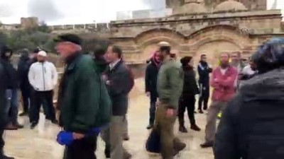 arbede - Fanatik Yahudilerden Mescid-i Aksa'ya baskın - KUDÜS  Videosu