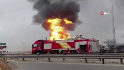boru hatti -  - İran’da boru hattında patlama  Videosu
