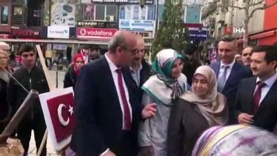 vatansever -  Minikler şehidin mezarından aldıkları toprakla Türk bayrağı yaptı  Videosu