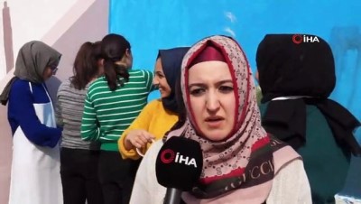 sosyal sorumluluk projesi -  Öğrenciler okullarını güzelleştiriyor  Videosu