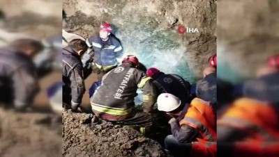 yol calismasi -  Yapımı devam eden Honaz Tüneli’nde toprak kayması: 1 ölü Videosu